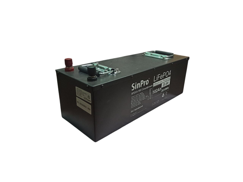 Акумулятор  LiFePo4 "SinPro" SP25.6v 100Ah SP25100 фото